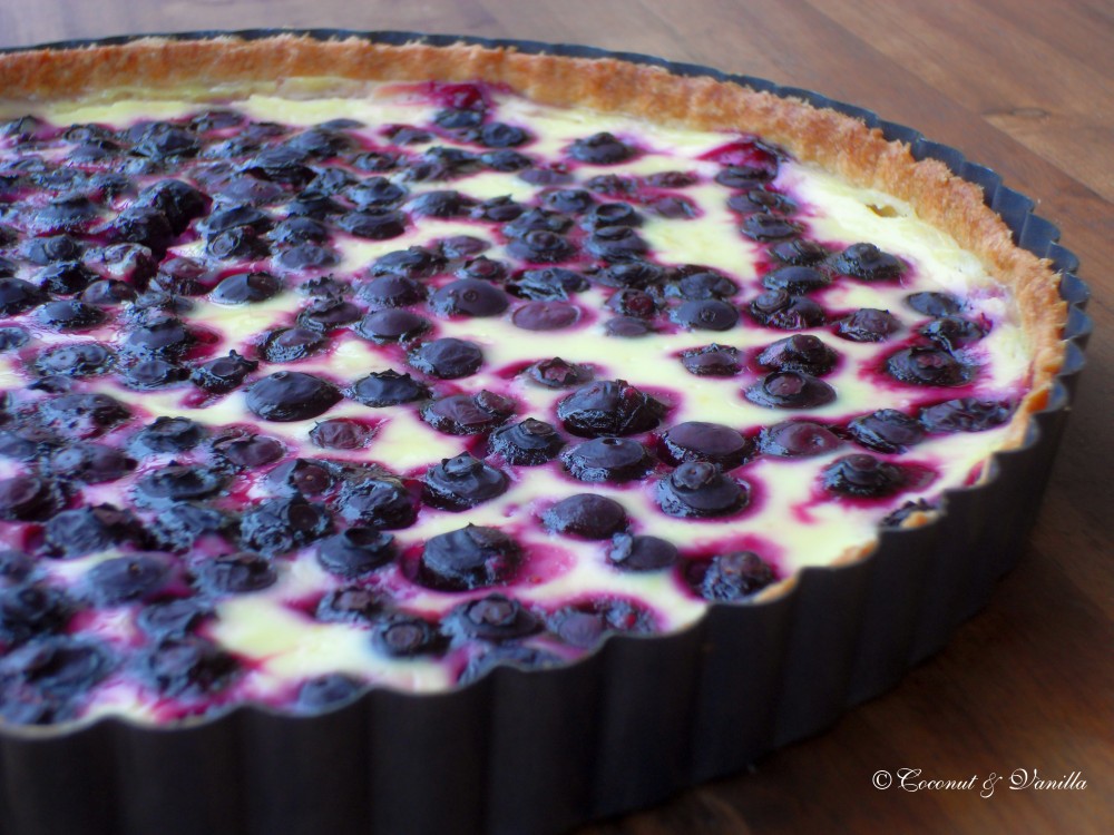 blueberry lemon tart